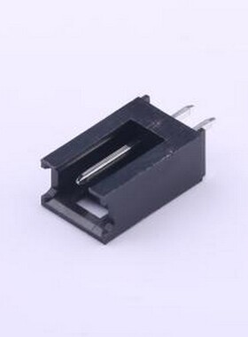 X2530WV-02-PTSN 线对板针座 1x2P 间距:2.54mm 直插 黑色 插件,P