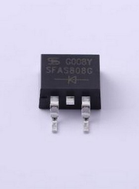 SFAS808G MNG 快恢复/高效率二极管 电压:600V 电流:8A D2PAK