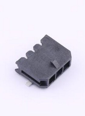 HC-MX3.0-3AWT-05 线对板针座 1x3P 间距:3mm 卧贴 黑色 SMD,P=3m