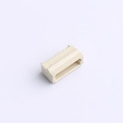 WAFER-SHB1.0-6PWT-W1-P 线对板针座 1x6P 间距:1mm 卧贴 SMD,P=1