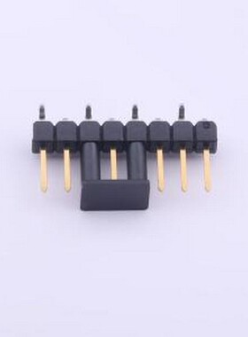 1241150-8 排针 间距:2.54mm 1x8P 弯插 方针 弯插,P=2.54mm(交错