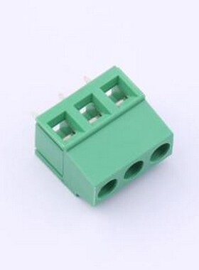 MX128L-5.08-03P-GN01-Cu-Y-A 螺钉式接线端子 1x3P 5.08mm 直插