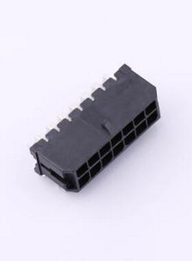 430451408 线对板针座 2x7P 间距:3mm 卧贴 系列:Micro-Fit(MX 3.