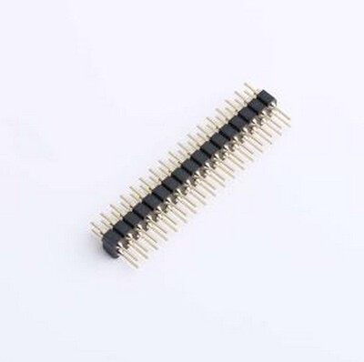 XDZ254C-2-17-Z-3.0-G1 排针 2x17P 间距:2.54mm 圆针 直插 插件,
