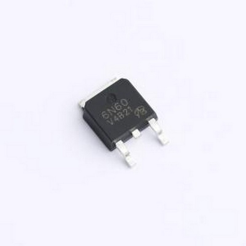HFD6N60U-VB 场效应管(MOSFET) 1个N沟道 耐压:650V 电流:5A TO-2