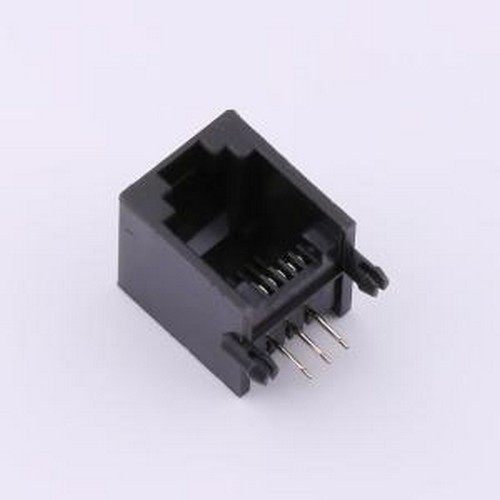 HX-RJ11 90 5513-1x1 6P6C S 以太网连接器(RJ45 RJ11) 弯插 不带