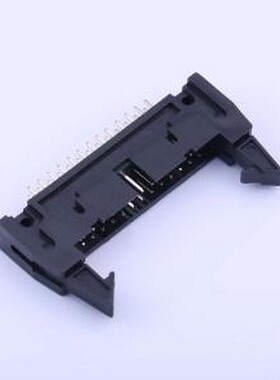 X9555WV-2x13A-PTV01 IDC刺破式连接器(牛角/简牛) PBT料,黑色,长