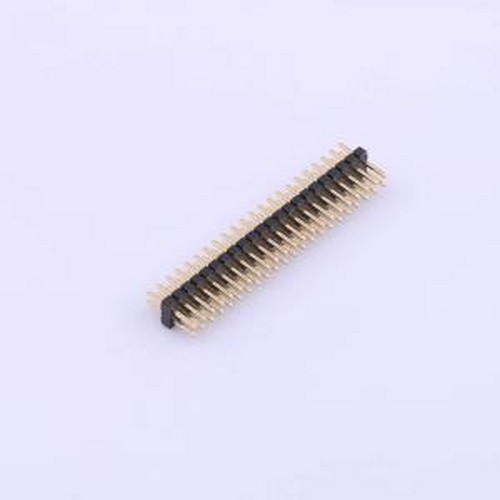 X1321WV-2x22J-C30D23 排针 2x22P 间距:1.27mm 方针 插件,P=1.27
