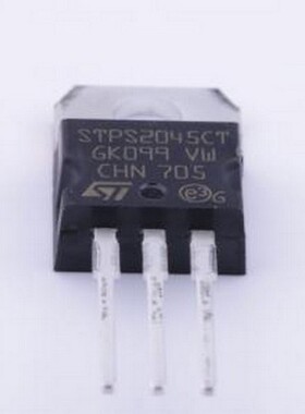 STPS2045CT 肖特基二极管 电压:45V 电流:10A TO-220AB-3