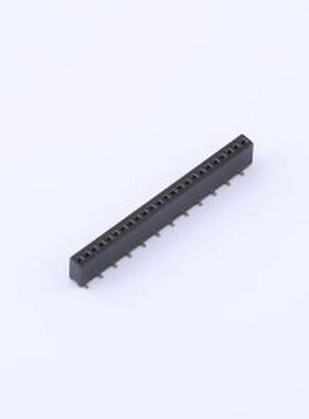 X1311FVS-24-C43D35R2 排母 间距:1.27mm 1x24P 立贴 SMD,P=1.27m