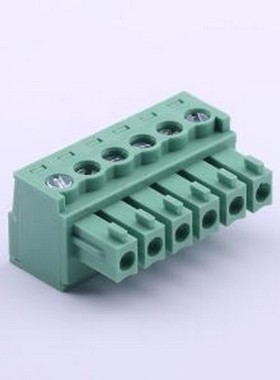 JL15EDGK-38106G01 插拔式接线端子 1x6P 3.81mm 排数:1 每排P数: