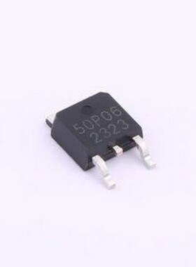 50P06 场效应管(MOSFET) 1个P沟道 耐压:60V 电流:45A TO-252
