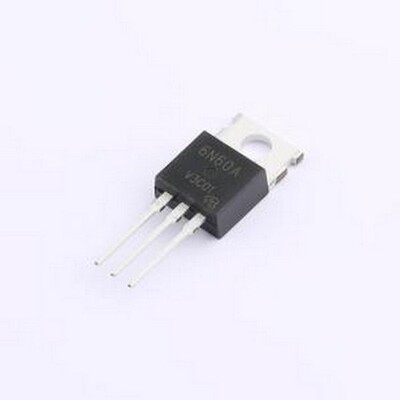 SSP6N60A-VB 场效应管(MOSFET) 1个N沟道 耐压:600V TO-220