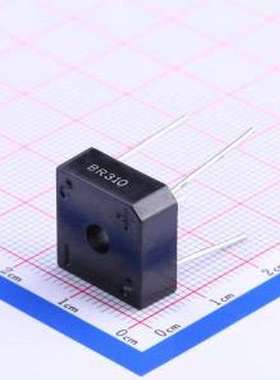 BR310 整流桥 电压:1kV 电流:1.5A KBPC-3