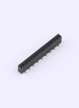 PM1.27-UL2D-19A 排母 1.27FH H4.3 1x19Pin SMT W2.1U型 PC3.5 P