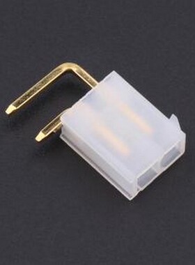 DLL-5569-2AW-GOLD 线对板针座 2x1P 间距:4.2mm 弯插 弯插,P=4.2