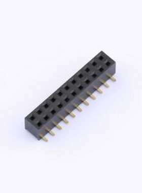 X4621FVS-2x11-C43D65 排母 间距:2mm 2x11P 立贴 SMD,P=2mm