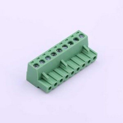 XY2500F-B-5.08-9P 插拔式接线端子 1x9P 5.08mm 排数:1 每排P数: