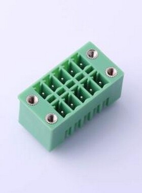 KF2EDGKVM-3.81-2*5P 插拔式接线端子 螺丝固定 3.81mm 插件,P=3.