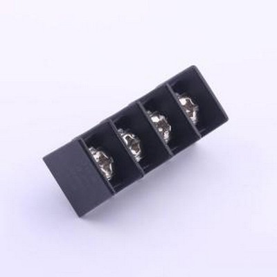 JL25C-76204B01 栅栏式接线端子 7.62mm 1x4P 直针 中脚 排数:1