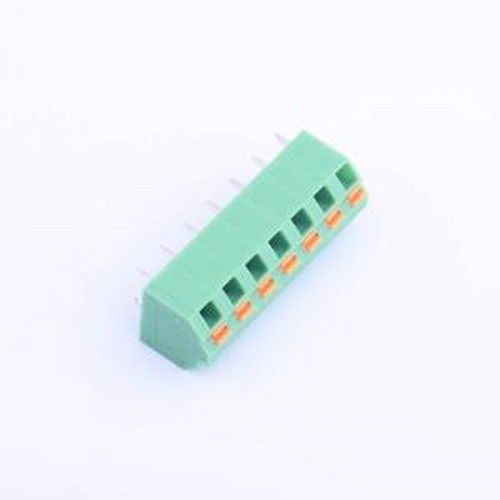 KF250NH-5.08-7P 弹簧式接线端子 1x7P 5.08mm 每排P数:7 排数:1