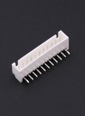 KH-A2504-R-11AWD 线对板针座 间距:2.54mm 1x11P 白色 插件,P=2.