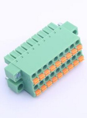 KF2EDGKNHM-3.81-2*9P 插拔式接线端子 螺丝固定 3.81mm P=3.81mm