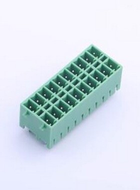 KF2EDGKVG-3.81-2*10P 插拔式接线端子 3.81mm 2x10P 排数:2 每排