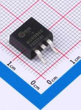 MURB860 快恢复/高效率二极管 电压:600V 电流:8A TO-263