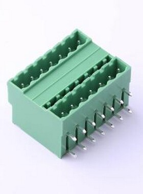 KF2EDGRH-5.0-2*7P 插拔式接线端子 5mm 2x7P 排数:2 每排P数:7