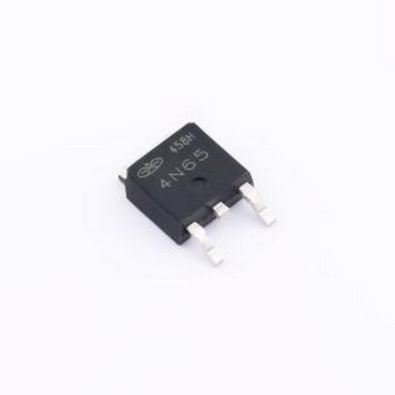 4N65 场效应管(MOSFET) 1个N沟道 耐压:650V 电流:4A TO-252