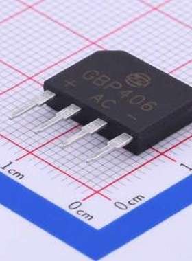 GBP406(84MIL) 整流桥 电压:600V 电流:4A GBP