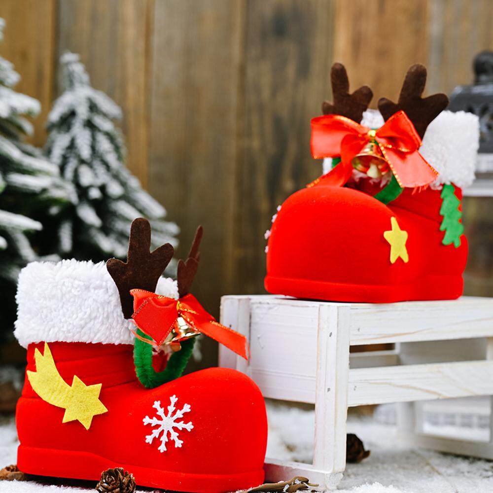 christmas ornaments stocking gift holder home party decor ch