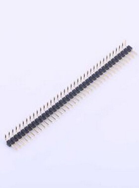 X4611WR-37I-C40D28 排针 1x37P 间距:2mm 方针 弯插,P=2mm