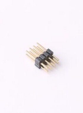 GPCA201-0402A010C1AA 排针 2x4P 间距:1mm 方针 直插 插件,P=1mm