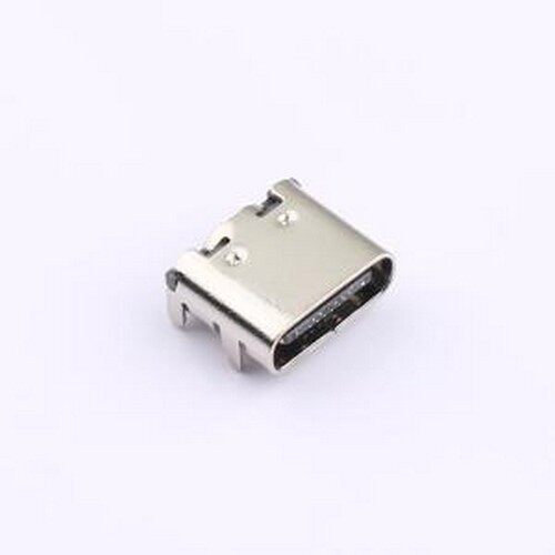 TYPE-C16PIN USB连接器 Type-C 母 卧贴 SMD