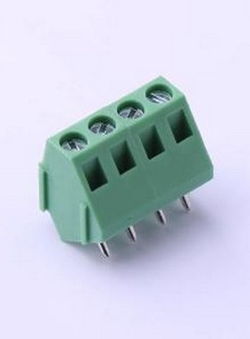 DB103-5.0-4P-GN-S 螺钉式接线端子 5mm 1x4P 排数:1 每排P数:4