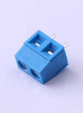 DB127V-5.0-2P-BU-S 螺钉式接线端子 5mm 1x2P 排数:1 每排P数:2