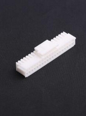 HX20028-38Y 胶壳(线对板/线对线) 2x19P 2mm 白色 P=2mm