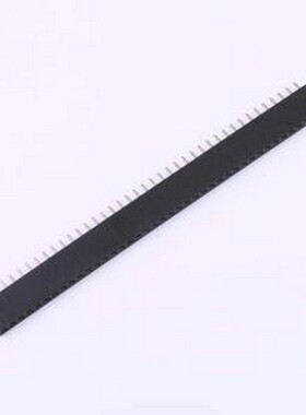 BX-PM2.54-1-40PY 排母 1x40P 间距:2.54mm 直插 插件,P=2.54mm