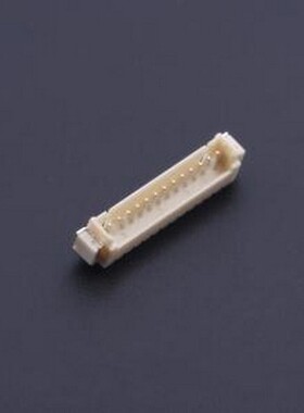 1.25T-13P-WT 线对板针座 1x13P 间距:1.25mm 卧贴 SMD,P=1.25mm,