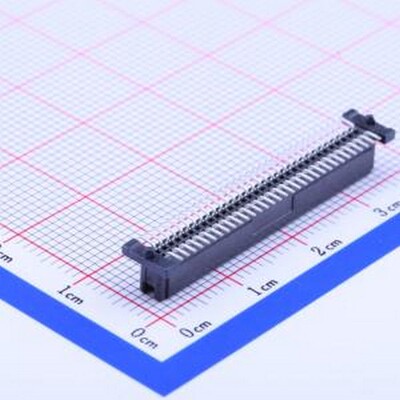 5120521-1 板对板与背板连接器 间距:1mm 母 立贴 SMD,P=1mm