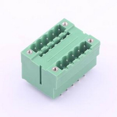 KF2EDGVHM-5.08-2*5P 插拔式接线端子 5.08mm 2x5P 排数:2 每排P