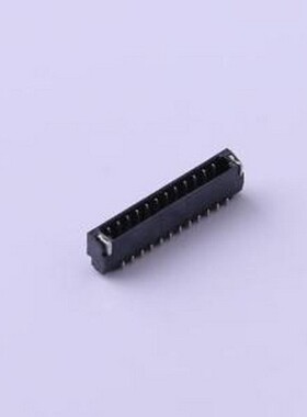 A0800WR-S-12PNLBT1T00R 线对板针座 1x12P 间距:0.8mm 卧贴 SMD,