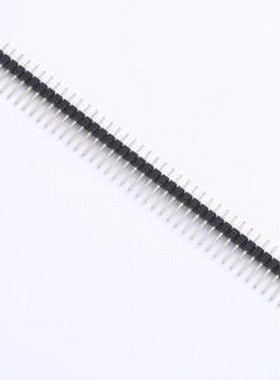 ZX-PZ2.54-1-40PZZ 排针 1x40P 间距:2.54mm 方针 直插 插件,P=2.