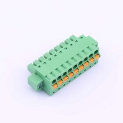 JL15EDGKDM-38109G01 插拔式接线端子 螺丝固定 1x9P 3.81mm 排数