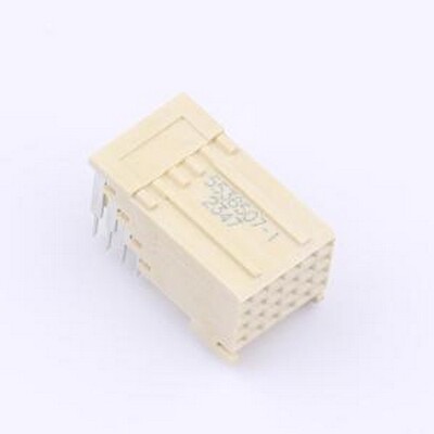 5536507-1 板对板与背板连接器 5536507-1 弯插,P=4mm