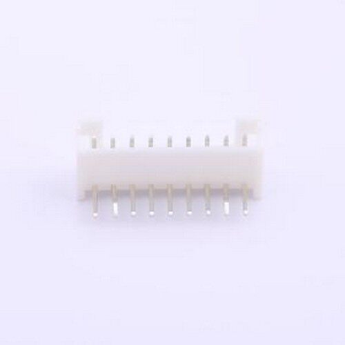 HX20007-9WAD 线对板针座 1x9P 间距:2mm 弯插 系列:PH 弯插,P=2m