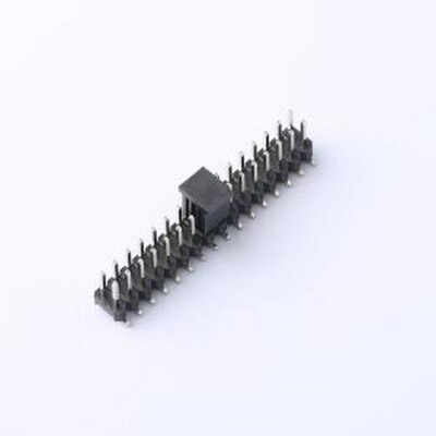 HB-PH9-254216PB2GOP 排针 间距:2.54mm 2x16P 方针 SMD,P=2.54mm