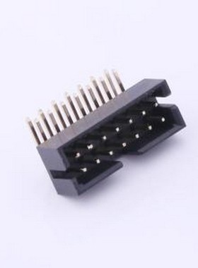 A2005WR-N-2X7P-B 线对板针座 间距:2mm 2x7P 弯插,P=2mm